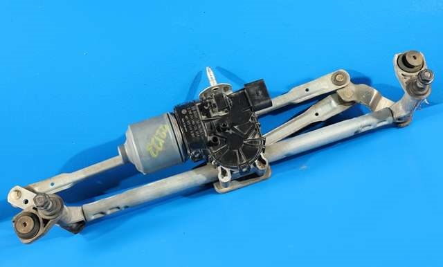 Viskermotor frontrute komplett m/overføring til VW Polo 2009-2014 (Type V, Fase 1) (BOSCH|3 397 021 278|6R1 955 023 B|)