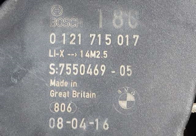 Dynamo til BMW 1-Serie 2004-2011 (E81/E82/E87/E88) (E81/E82/E87/E88) (BOSCH|0 121 715 017|7 550 469. 180 AMP|)