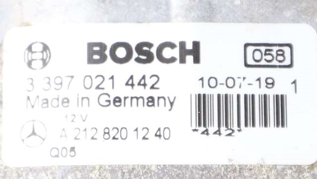 Viskermotor frontrute komplett m/overføring til Mercedes E-Klasse 2009-2013 (Fase 1) (W212) (W212) (BOSCH|1 397 220 666|)