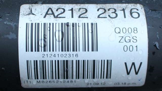 Mellomaksel til Mercedes E-Klasse 2009-2013 (Fase 1) (W212) (W212) (MERCEDES|A 212 410 23 16|)