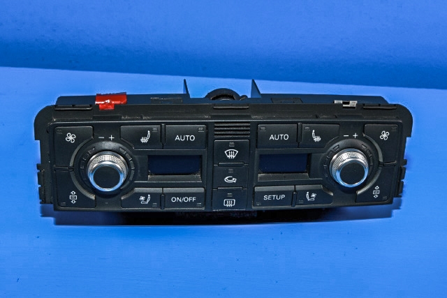 Varmeapparat betjening til Audi A8, 2003-2010 (Type II) (HELLA|5HB 008 480-12)