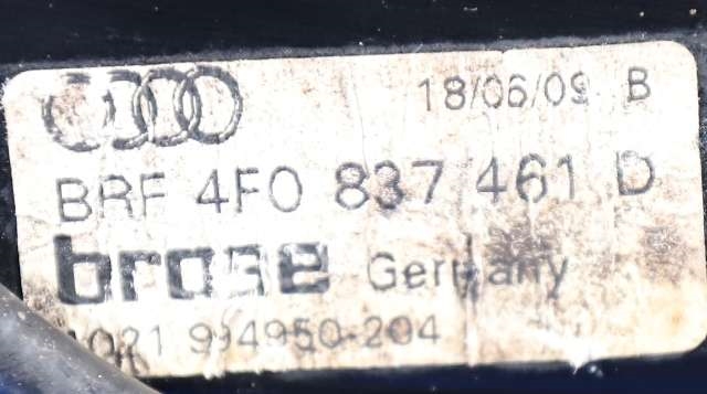 Ruteheis venstre foran til Audi A6 2008-2011 (Type III, Fase 2) (C6) (C6) (VAG|8K0 959 801 A|)