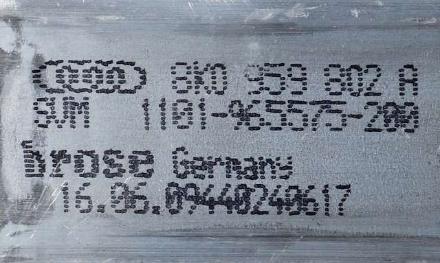 Ruteheis høyre foran til Audi A6 2008-2011 (Type III, Fase 2) (C6) (C6) (VAG|8K0 959 802 A|)