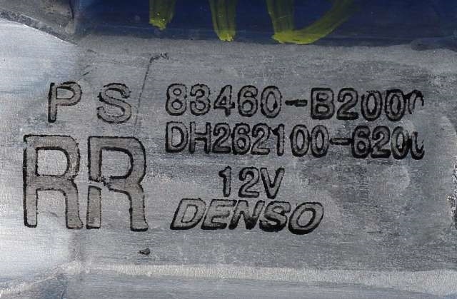 Ruteheis, kun motor, høyre bak til Kia Soul 2014-2019 (Type II)  (DENSO|262100-6200|83460-B2000|)