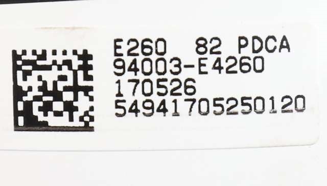 Instrumentpanel til Kia Soul 2014-2019 (Type II)  (KIA|94003-E4260|)