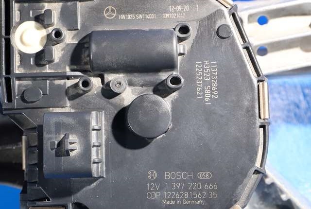 Viskermotor frontrute komplett m/overføring til Mercedes E-Klasse 2009-2013 (Fase 1) (W212) (W212) (BOSCH|1 397 220 666|)