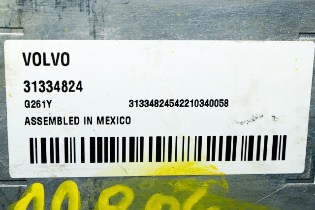 Styreenhet elektrisk parkbrems (EPB - Electric Parking Brake) til Volvo V70 2007-2013 (Type III, Fase 1)  (VOLVO|31334824|)