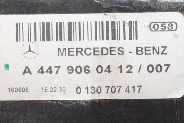 Kjølevifte til Mercedes Vito 2014-->> (W447) (W447) (MERCEDES|A 447 906 04 12|)