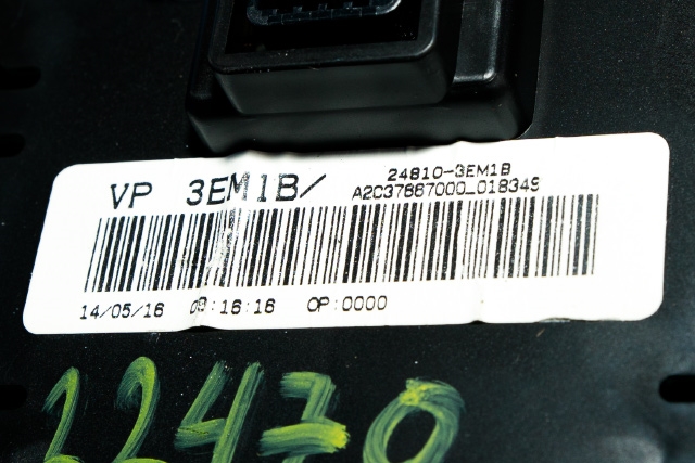 Instrument kjørecomputer til Nissan Leaf 2011-2017 (Type I)  (NISSAN|24810-3EM1B|)