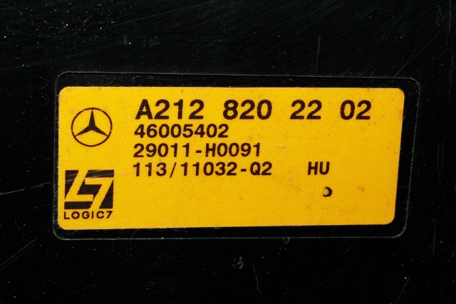Bilstereo sub-woofer til Mercedes E-Klasse 2009-2013 (Fase 1) (W212) (W212) (MERCEDES|A 212 820 22 02|)