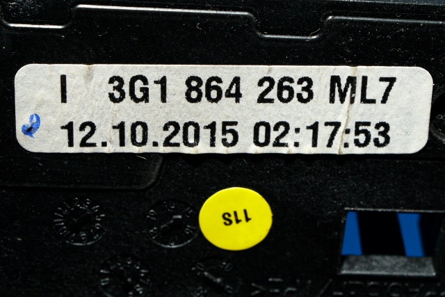Bryter diverse til VW Passat 2015-2019 (Fase 1) (B8) (B8) (VAG|3G1 864 263|)