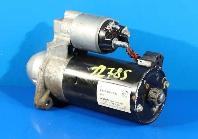 Starter diesel til Mercedes Vito 2014-->> (W447) (W447) (BOSCH|0 001 139 085|A 651 906 43 00|)