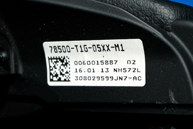 Airbag ratt til Honda CR-V 2012-2018 (Type IV)  (HONDA|78500-T1G-05XX|)