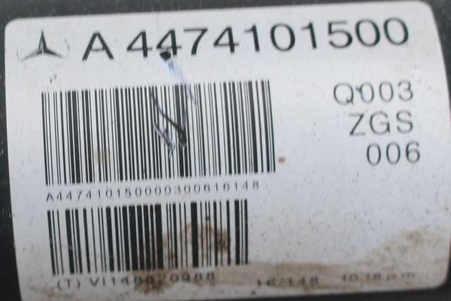 Mellomaksel bakre til Mercedes Vito 2014-->> (W447) (W447) (MERCEDES|A 447 410 15 00|)