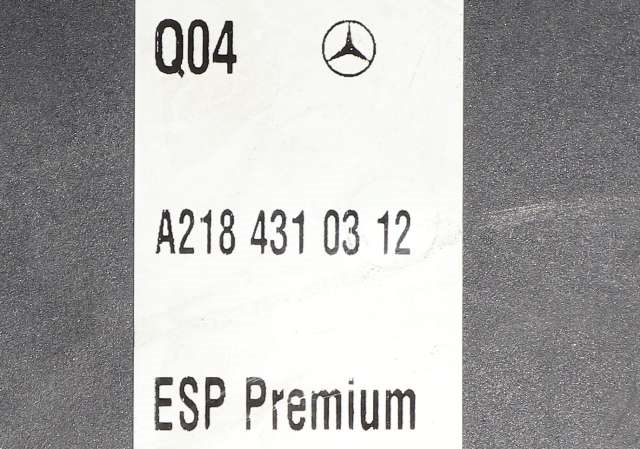 ABS sentral til Mercedes E-Klasse 2009-2013 (Fase 1) (W212) (W212) (BOSCH|0 265 250 420|A 218 431 03 12.|)