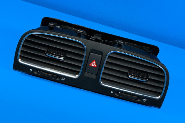Dashbord friskluftdyse midtkonsoll til VW Golf VI, 2008-2012