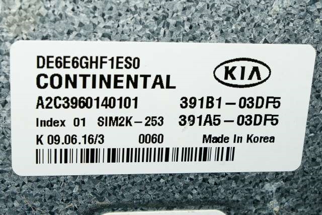 Styreenhet motor til Kia Niro 2016-2021 (KIA|391B1-03DF5|)