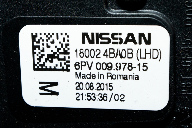 Pedal gass til Nissan X-Trail 2014-2022 (T32) (T32) (NISSAN|18002-4BA0B|)