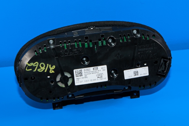 Instrumentpanel til Audi A3 2016-2020 (Type III, Fase 2) (VAG|8V0 920 872 S|)
