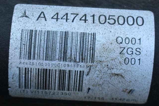 Mellomaksel bakre til Mercedes Vito 2014-->> (W447) (W447) (MERCEDES|A 447 410 50 00|)