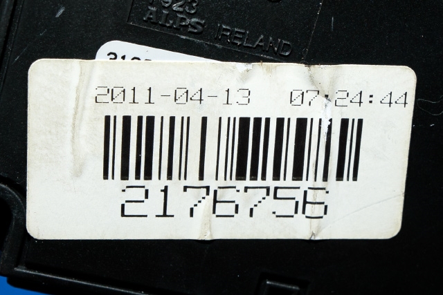 Bilstereo betjeningspanel til Volvo V70 2007-2013 (Type III, Fase 1)