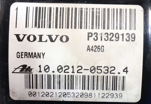 ABS sentral til Volvo V70 2007-2013 (Type III, Fase 1) (VOLVO|P31329139|)
