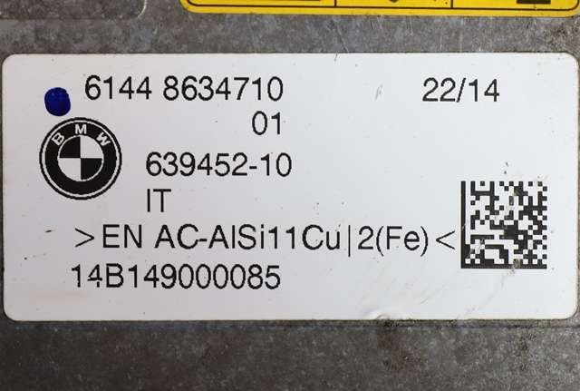 Batterilader (OBC - On Board Charger) til BMW i3 2013-2022 (BMW|61.44-8 634 710|)