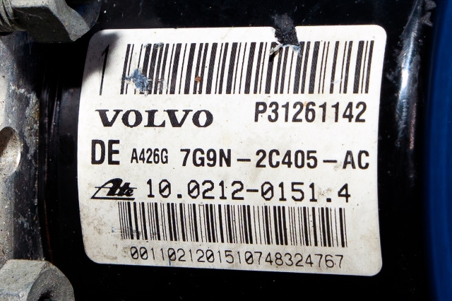 ABS sentral til Volvo V70 2007-2013 (Type III, Fase 1) (VOLVO|P31261142|)