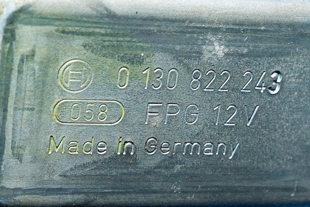 Ruteheis, kun motor, høyre til Iveco Daily 2011-2014 (Type V)  (BOSCH|0 130 822 243|)