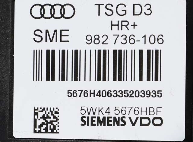 Ruteheis høyre bak til Audi A8 2003-2010 (Type II) (VAG|4E0 959 802 C|)
