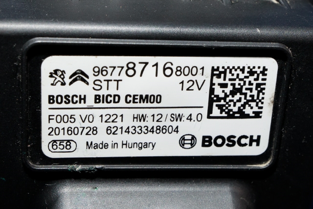 Styreenhet start/stopp til Toyota Proace 2016-->> (Type II)  (PSA|96 778716 80|)