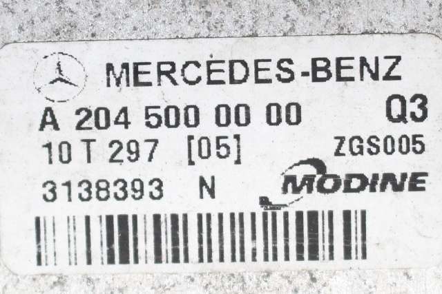 Intercooler til Mercedes E-Klasse, Coupe/Cab 2009-2013 (Fase 1) (C207) (C207) (MODINE|3138393 N|A 204 500 00 00|)