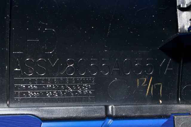 Dashbord friskluftdyse høyre til Mitsubishi Outlander 2015-->> (Type III, Fase 2)  