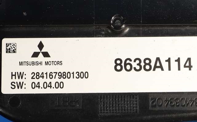 Sensor radar til Mitsubishi Outlander 2015-->> (Type III, Fase 2)  (MITSUBISHI|8638A114|)