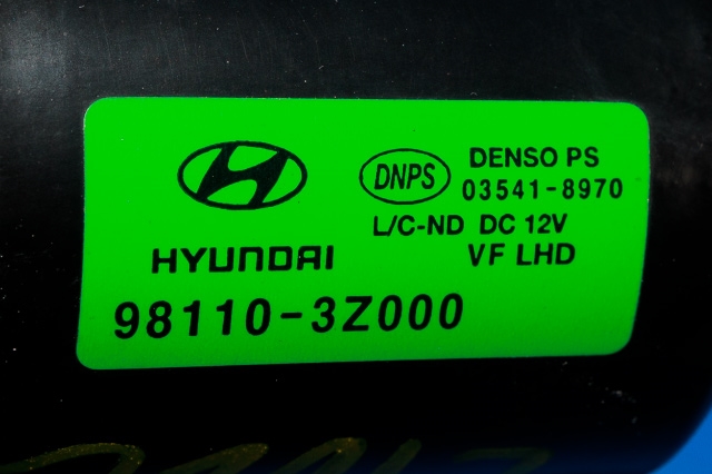 Viskermotor frontrute komplett m/overføring til Hyundai i40 2012-2017  (DENSO|03541-8970|98110-3Z000|)