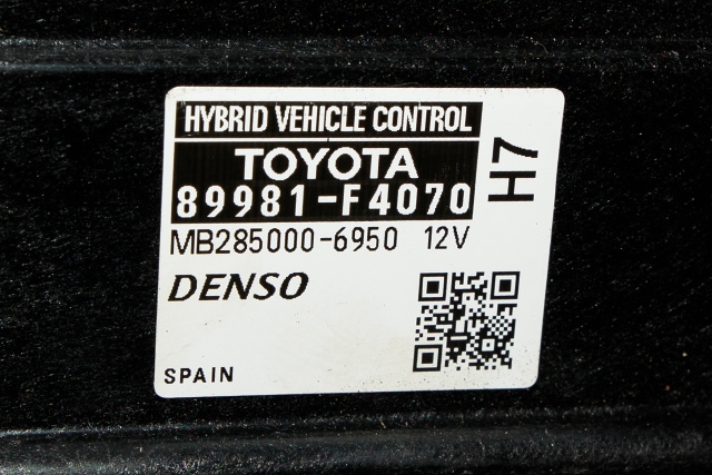 Styreenhet diverse til Toyota C-HR 2016-->> (TOYOTA|89981-F4070|)