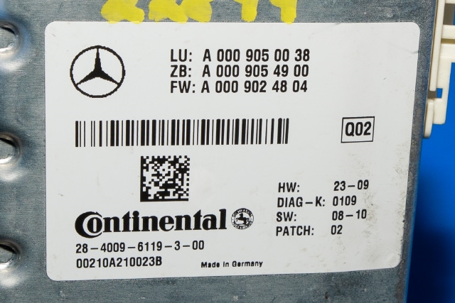 Kamera til Mercedes E-Klasse, Coupe/Cab 2009-2013 (Fase 1) (C207) (C207) (MERCEDES|A 000 905 00 38|)
