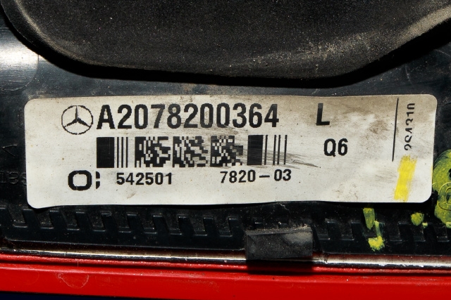 Baklykt venstre indre til Mercedes E-Klasse, Coupe/Cab 2009-2013 (Fase 1) (C207) (C207) (MERCEDES|A 207 820 03 64|)