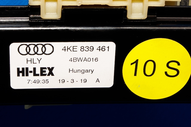 Ruteheis venstre bak til Audi e-tron 2018-->>  (VAG|4K0 959 802|)