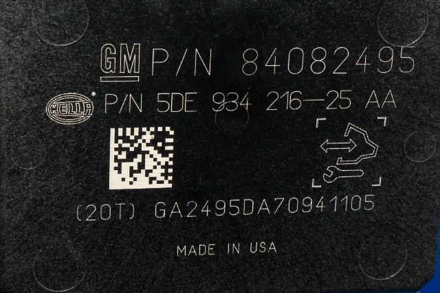Styreenhet drivstoffpumpe til Opel Mokka X 2016-2019 (Type I, Fase 2) (GM|84 082 495|)