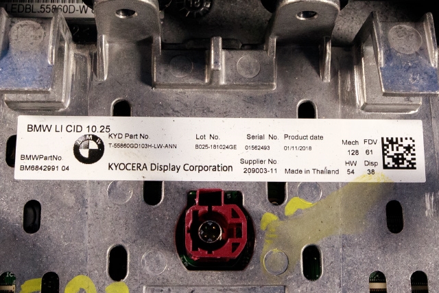 Bilstereo navigasjon skjerm til BMW i3 2013-2022  (BMW|6 842 991|)