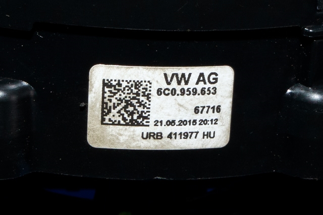 Bryter combi til VW Polo 2014-2017 (Type V, Fase 2) (VAG|6C0 953 501|)