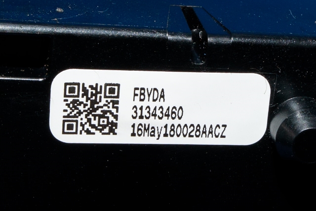 Styreenhet diverse til Volvo XC60 2014-2017 (Type I, Fase 2) (VOLVO|31343460|)