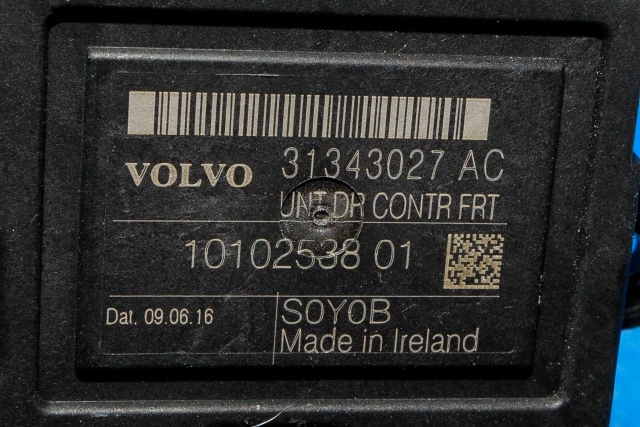 Styreenhet dør venstre foran til Volvo XC60 2014-2017 (Type I, Fase 2)  (VOLVO|31343027 AC|)