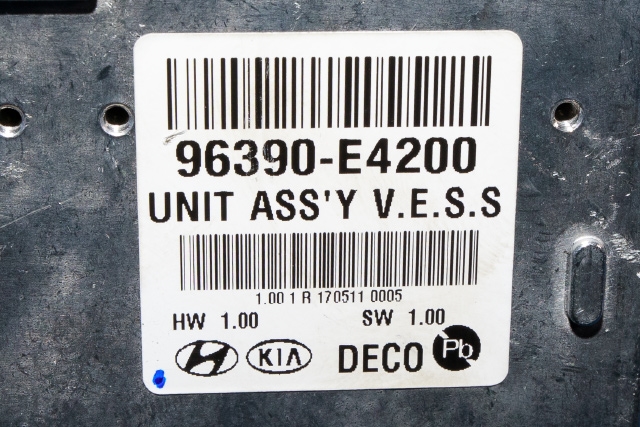 Styreenhet diverse til Kia Soul 2014-2019 (Type II)  (KIA|96390-E4200|)