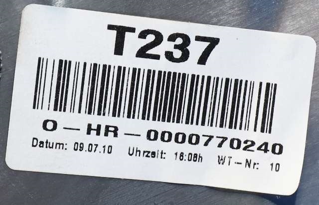 Ruteheis høyre bak til Mercedes C-Klasse 2007-2011 (Fase 1) (W204) (W204) (MERCEDES|A 204 820 06 42|)