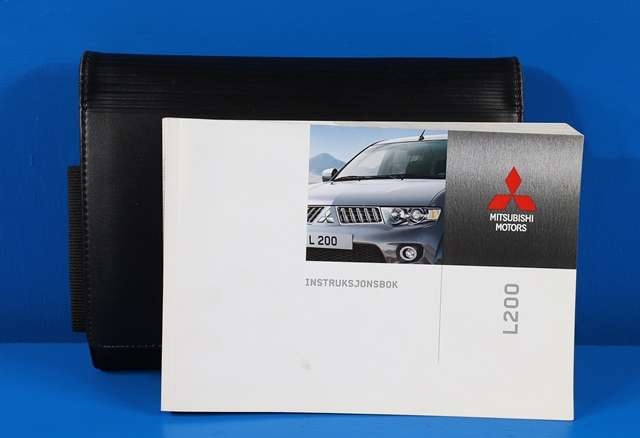 Instruksjonsbok til Mitsubishi L200, 2006-2015 (Type IV)  