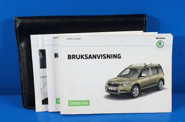 Instruksjonsbok til Škoda Yeti, 2014-2017 (Fase 2)  