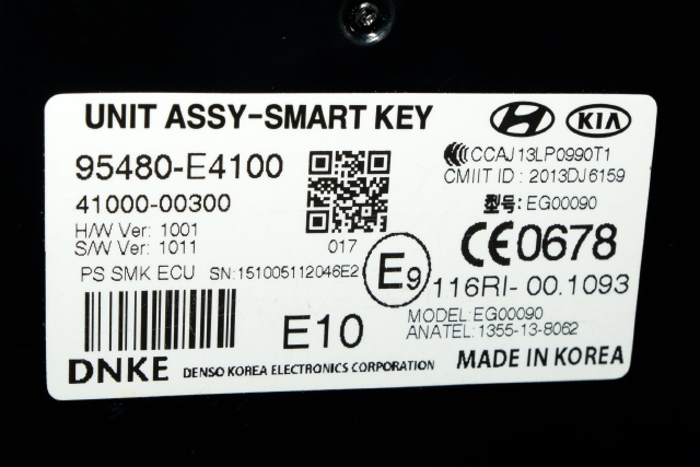 Styreenhet nøkkelfri/keyless til Kia Soul 2014-2019 (Type II)  (KIA|95480-E4100|)