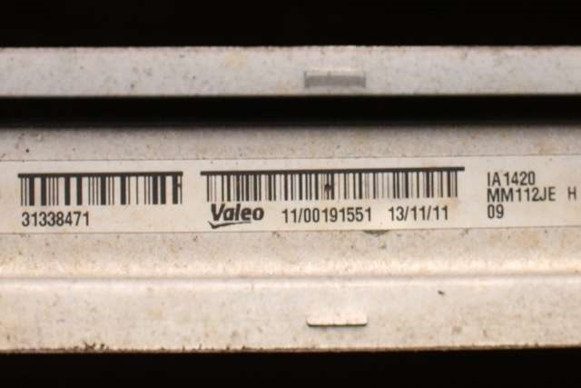 Intercooler til Volvo V60 2010-2013 (Type I, Fase 1)  (VOLVO|31338471|)